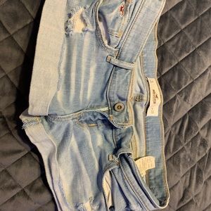 Denim shorts hollister size 9 w29